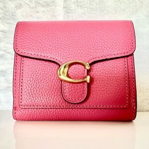 Coach Pink Leather Women's Wallet